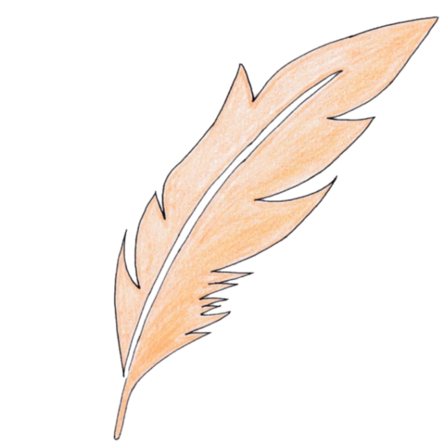 ソフトな羽イラスト